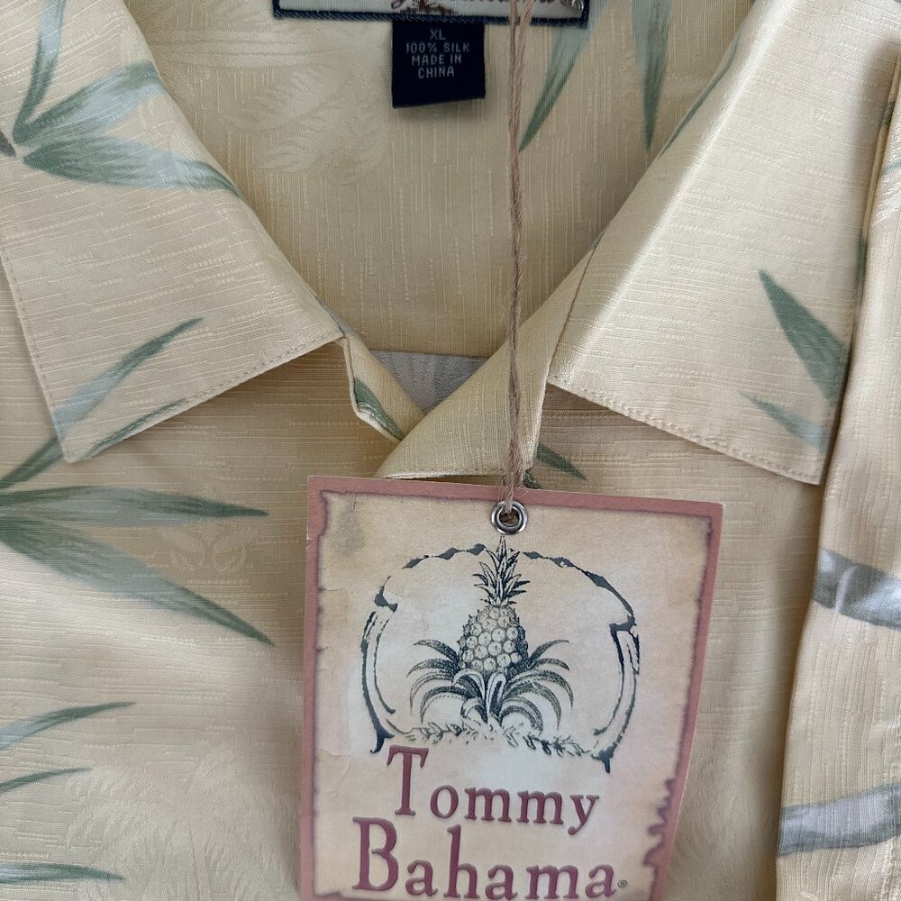 Tommy Bahama Bahai Bamboo Camp Mens Button Down NWT